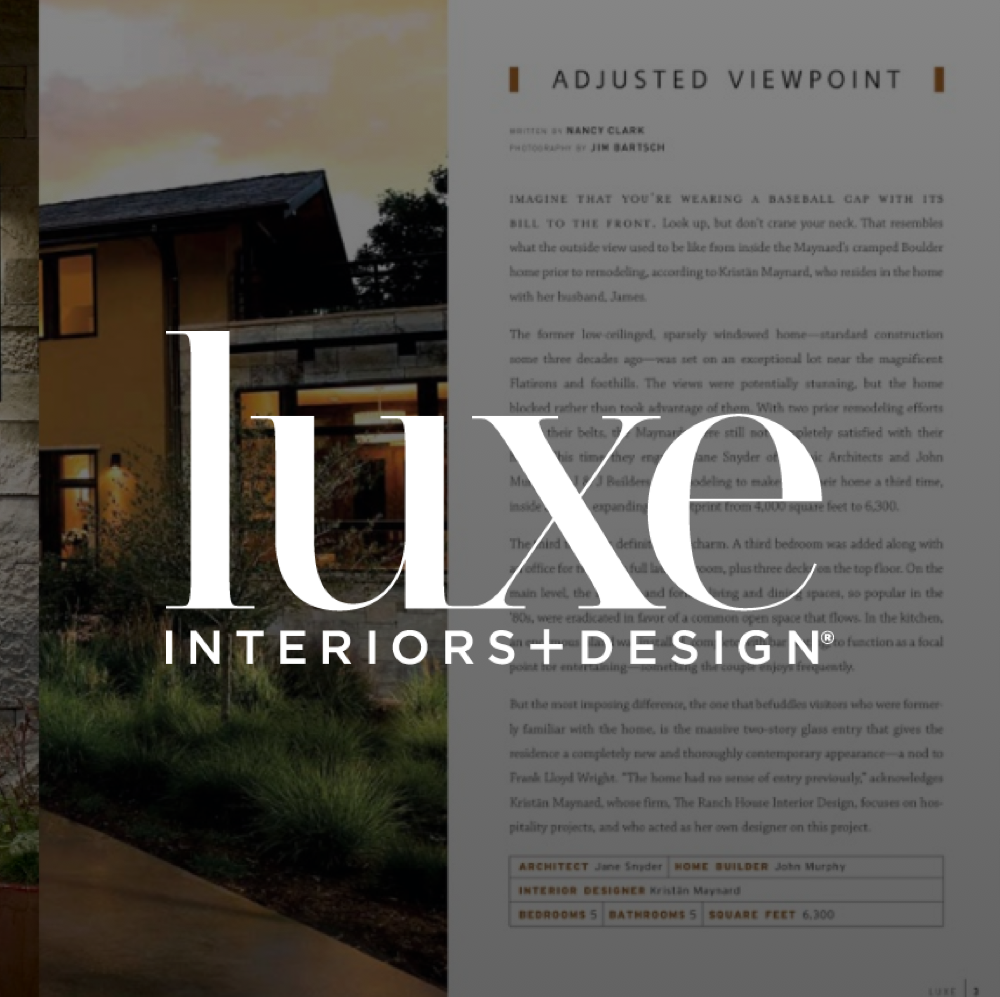 Luxe Interiors And Design Trh Design